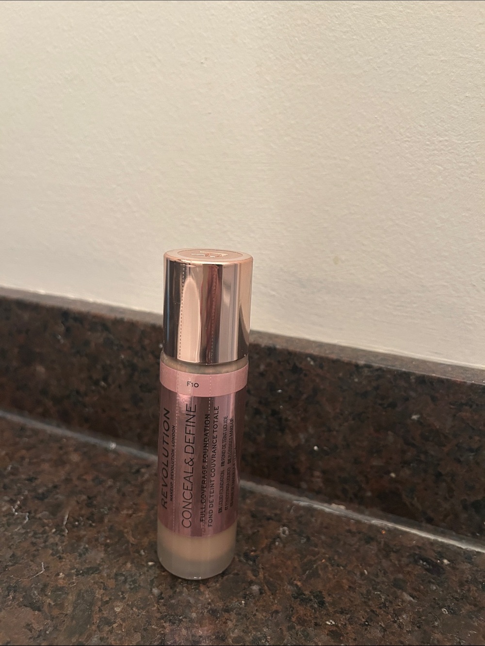 Revolution Conceal & Define Liquid Foundation - Shade F10